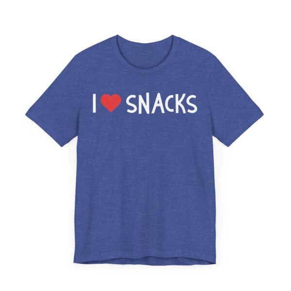 I Love Snacks | Snack Lover T-shirt
