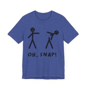Oh Snap | Funny Stick Man T-shirt