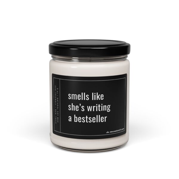 Smells Like She’s Writing a Bestseller | Funny Writer Scented Candle