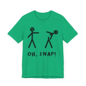 Oh Snap | Funny Stick Man T-shirt