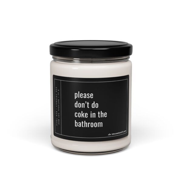 Please Don’t Do Coke in the Bathroom | Funny Scented Candle