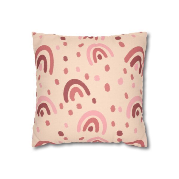 Cute Boho Pillowcase | Soft Pink Pastel Throw Pillow Cover