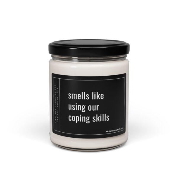 Smells Like Using Our Coping Skills | Funny Hospice Social Worker Scented Candle