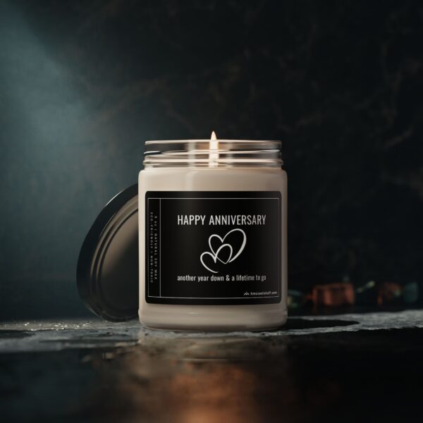 Happy Anniversary! Another Year Down & a Lifetime to Go | Happy Wedding Anniversary Scented Candle