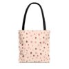 Cute Soft Pink Pastel Boho Tote Bag