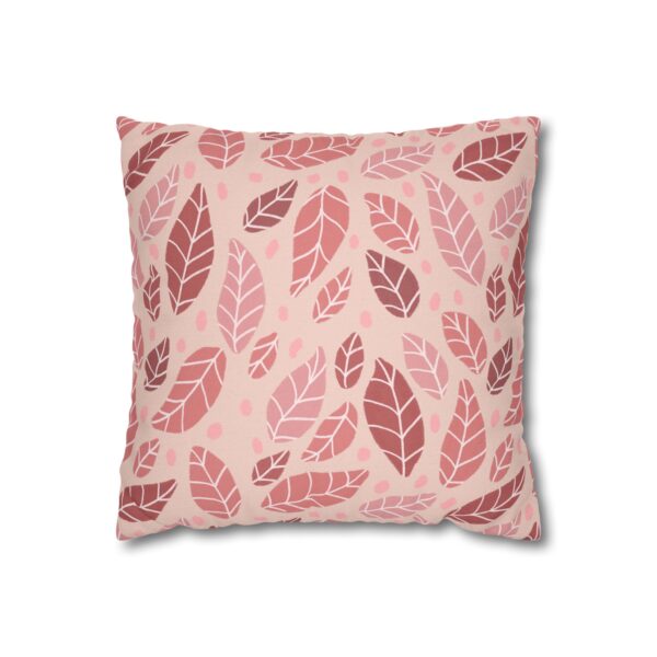 Cute Boho Floral Pillowcase | Soft Pink Pastel Throw Pillow Cover
