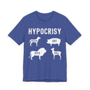 Hypocrisy | Animal Rights | Vegan T-shirt