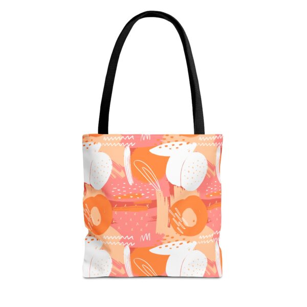 Abstract Apricot Fruit Bag | Peach Tote Bag
