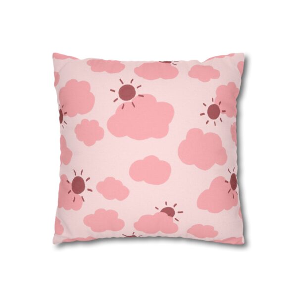 Cute Boho Pillowcase | Soft Pink Pastel Throw Pillow Cover