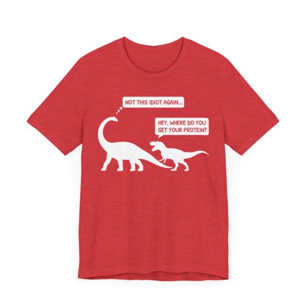 Funny Vegan Dinosaur T-shirt