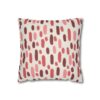 Cute Boho Pillowcase | Soft Pink Pastel Throw Pillow Cover