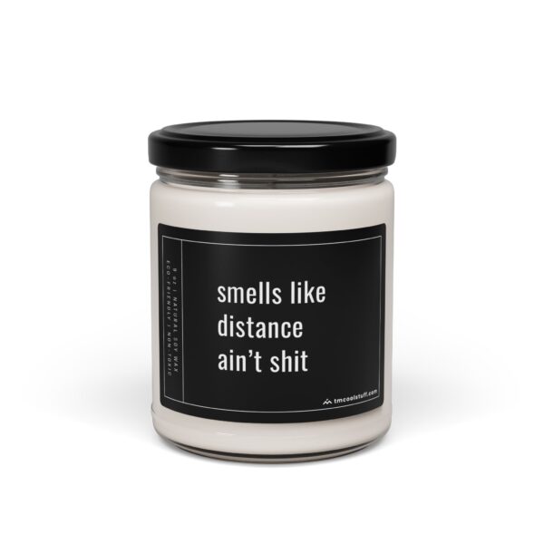 Smells Like Distance Ain't Shit | I Miss You | Funny Couple Scented Candle