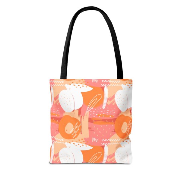 Abstract Apricot Fruit Bag | Peach Tote Bag