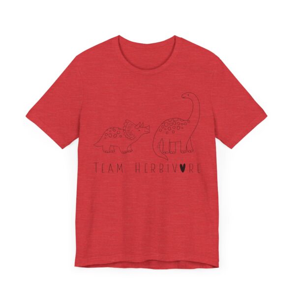 Team Herbivore | Cute Vegan Dinosaur T-shirt