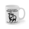 You’re Either a Smart Fella or a Fart Smella | Funny Cowboy Capybara Mug