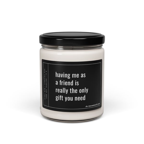 Having Me as a Friend is Really the Only Gift You Need | Funny Best Friend Scented Candle