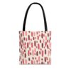 Cute Soft Pink Pastel Boho Tote Bag