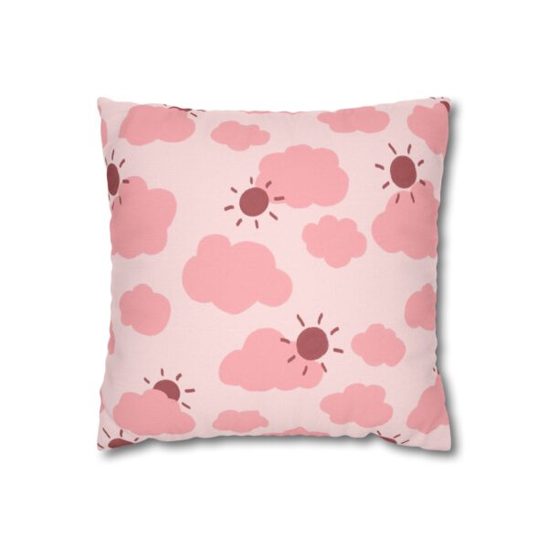 Cute Boho Pillowcase | Soft Pink Pastel Throw Pillow Cover