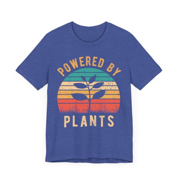 Powered by Plants | Funny Vegan T-shirt