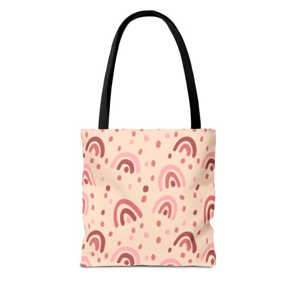 Cute Soft Pink Pastel Boho Tote Bag