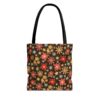 Bohemian Flowers Bag | Boho Floral Tote Bag