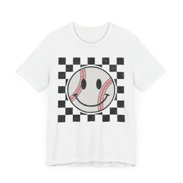 Cute Smiley Face Baseball T-shirt
