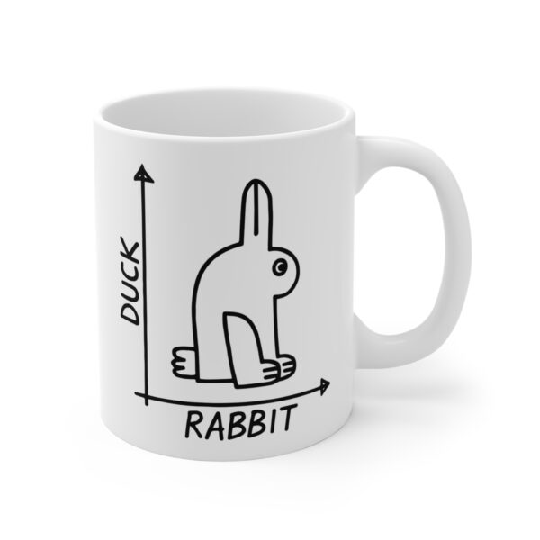 Funny Duck and Rabbit Mug
