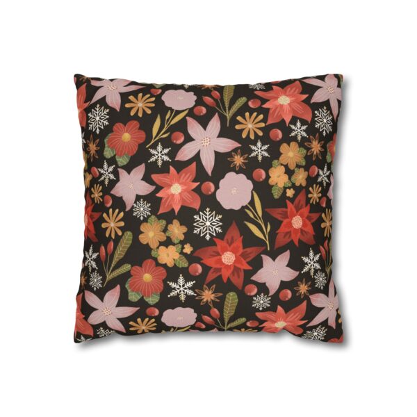Boho Flowers Pillowcase | Floral Throw Pillow Cover