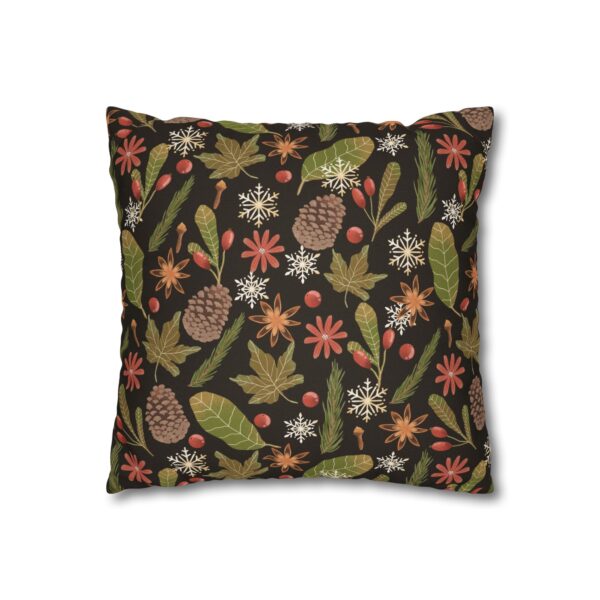 Boho Flowers Pillowcase | Floral Throw Pillow Cover