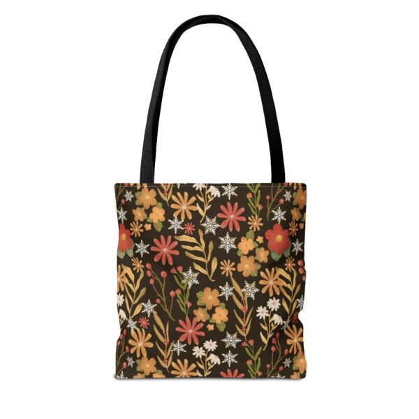 Bohemian Flowers Bag | Boho Floral Tote Bag