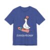 Funny Firequacker Goose | 4th of July Independence Day T-shirt