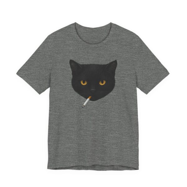 Cool Smoking Cat Y2K T-shirt