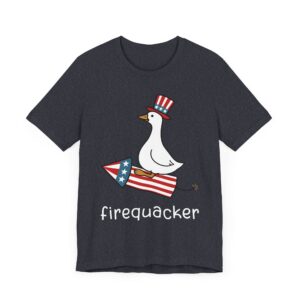 Funny Firequacker Goose | 4th of July Independence Day T-shirt