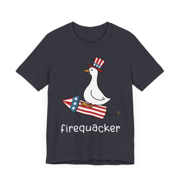 Funny Firequacker Goose | 4th of July Independence Day T-shirt