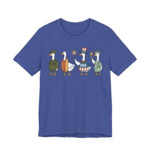 Funny Fourth of July Independence Day Goose T-shirt