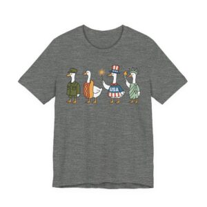 Funny Fourth of July Independence Day Goose T-shirt