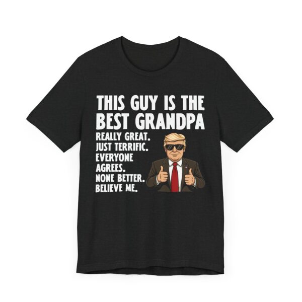 Funny Trump Best Grandpa T-shirt