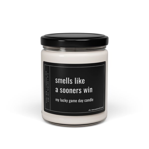 Smells Like a Sooners Win | Funny Oklahoma Sooners Football – Baseball Candle