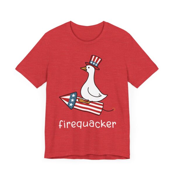 Funny Firequacker Goose | 4th of July Independence Day T-shirt