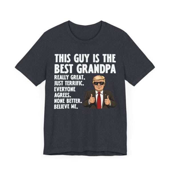 Funny Trump Best Grandpa T-shirt