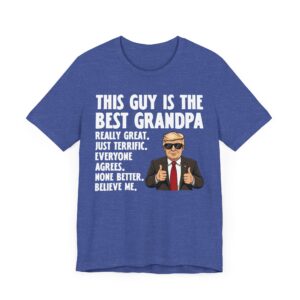 Funny Trump Best Grandpa T-shirt