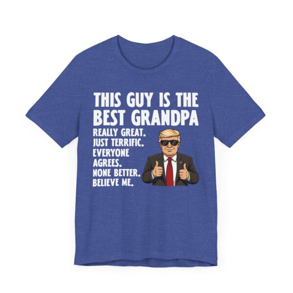 Funny Trump Best Grandpa T-shirt