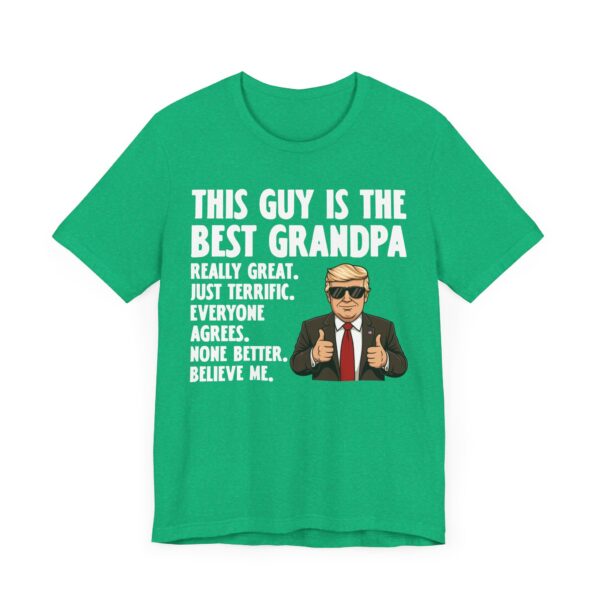 Funny Trump Best Grandpa T-shirt