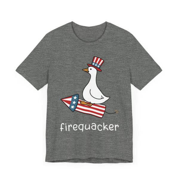 Funny Firequacker Goose | 4th of July Independence Day T-shirt