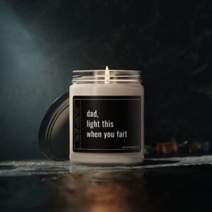 Dad, Light This When You Fart | Funny Dad Candle