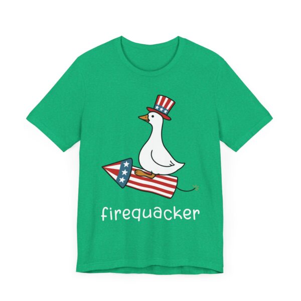 Funny Firequacker Goose | 4th of July Independence Day T-shirt