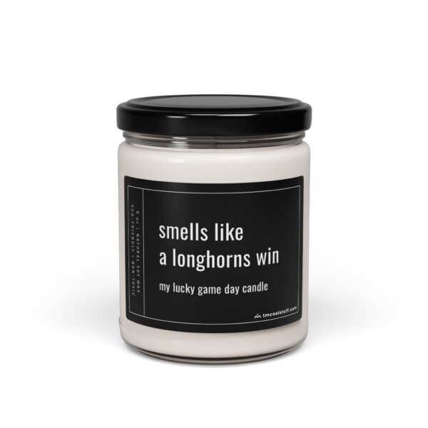 Smells Like a Longhorns Win | Funny Texas Longhorns Football – Baseball Candle