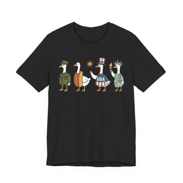 Funny Fourth of July Independence Day Goose T-shirt