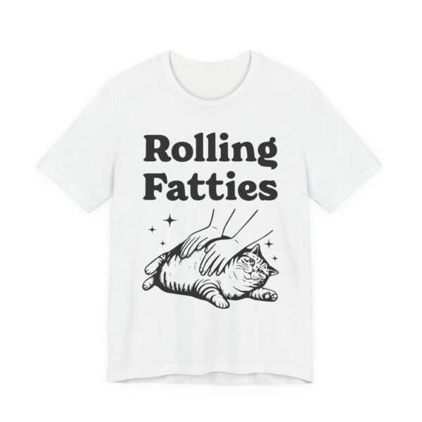 Rolling Fatties | Funny Fat Cat T-shirt