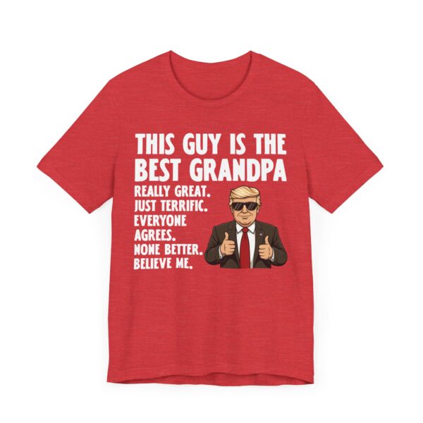 Funny Trump Best Grandpa T-shirt